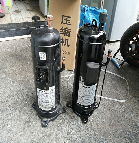 珠山中央空调压缩机的更换维修